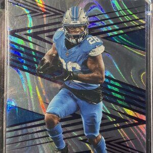 2025 Panini Revolution Jahmyr Gibbs #177 /49